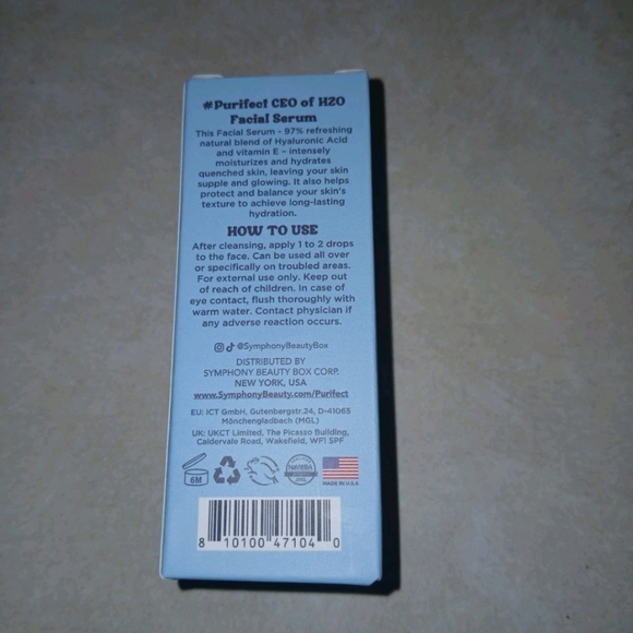 CEO of H2O Hyaluronic Acid Facial Serum - Blue - Picture 3 of 5